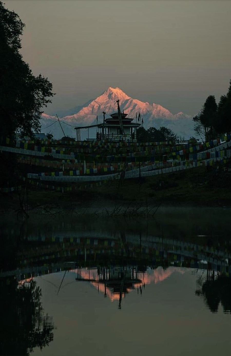 Monastery at sunrise
